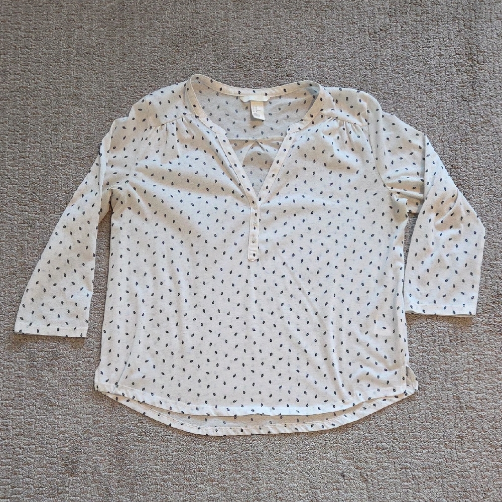 EUC H&M Printed Blouse